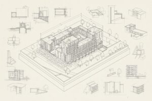 Frame 06 of the contact sheet — the same model rendered in sketch style